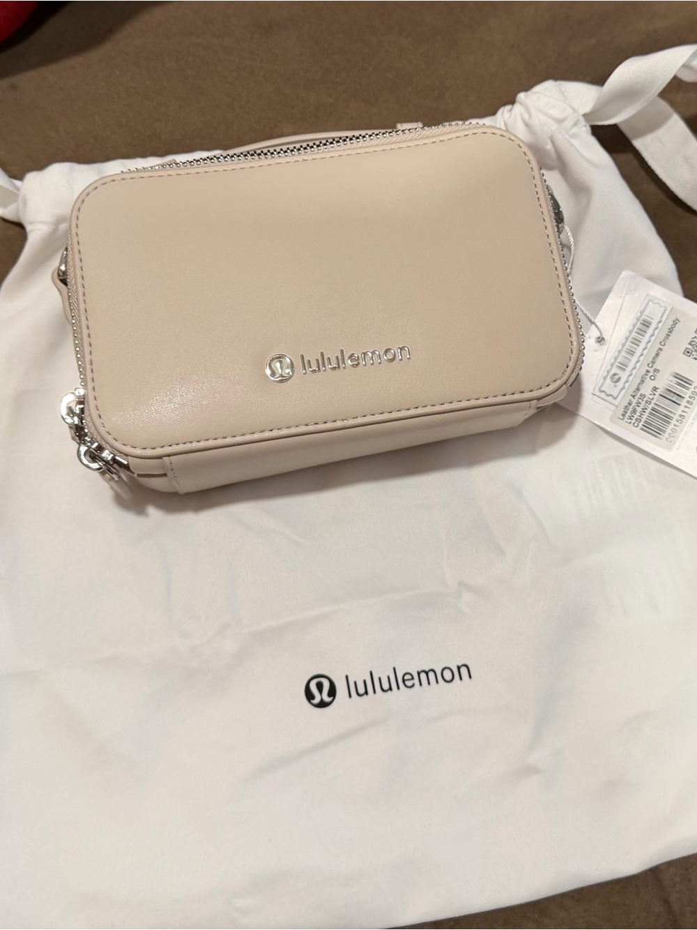 lululemon athletica Small Crossbody Pouch - Light Beige